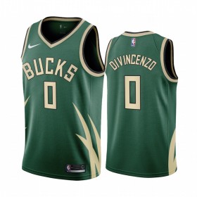 Dres Milwaukee Bucks Donte DiVincenzo 0 2020-21 Earned Edition Swingman